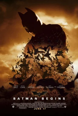 Poster for Batman Begins (2005)