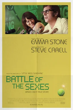 Poster for Battle of the Sexes (2017)