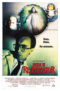 Poster for Bride of Re-Animator (1990)