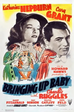 Poster for Bringing Up Baby (1938)