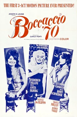 Poster for Boccaccio '70 (1962)