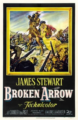Poster for Broken Arrow (1950)