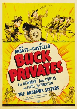 Poster for Buck Privates (1941)
