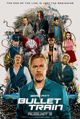 Poster for Bullet Train (2022)