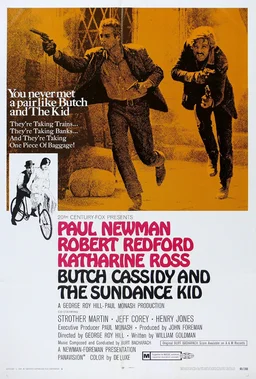 Poster for Butch Cassidy and the Sundance Kid (1969)