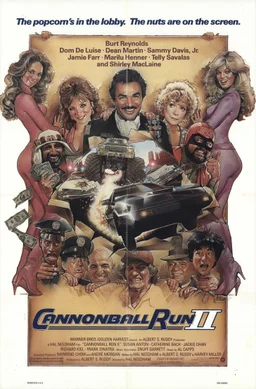 Poster for Cannonball Run II (1984)