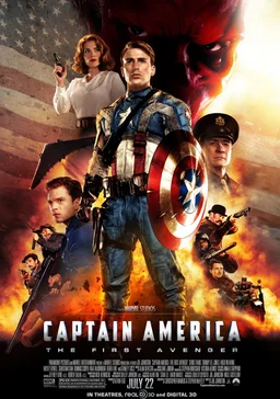 Poster for Captain America: The First Avenger (2011)