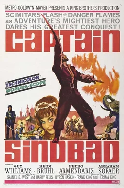 Poster for Captain Sindbad (1963)