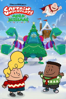Poster for Captain Underpants: Mega Blissmas (2020)