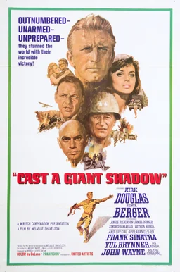 Poster for Cast a Giant Shadow (1966)