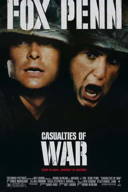 Poster for Casualties of War (1989)