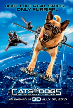 Poster for Cats & Dogs: The Revenge of Kitty Galore (2010)