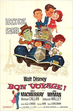 Poster for Bon Voyage! (1962)