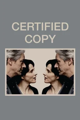 Poster for Certified Copy (2010)