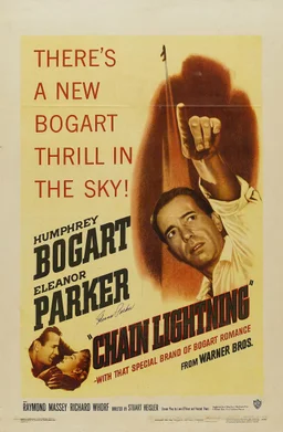Poster for Chain Lightning (1950)