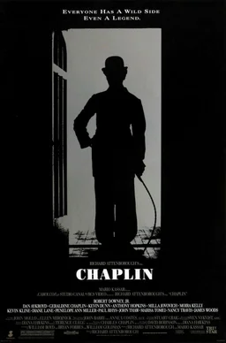 Poster for Chaplin (1992)