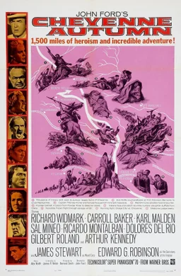 Poster for Cheyenne Autumn (1964)