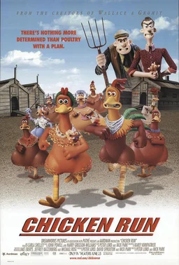 Poster for Chicken Run (2000)