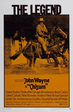 Poster for Chisum (1970)