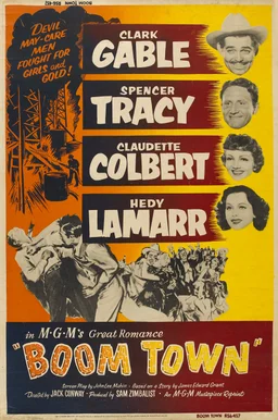 Poster for Boom Town (1940)