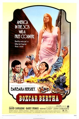 Poster for Boxcar Bertha (1972)