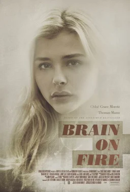 Poster for Brain on Fire (2016)