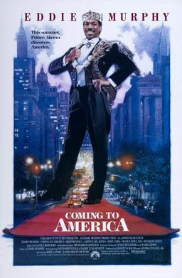 Poster for Coming to America (1988)