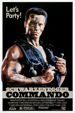 Poster for Commando (1985)