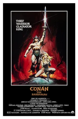Poster for Conan the Barbarian (1982)