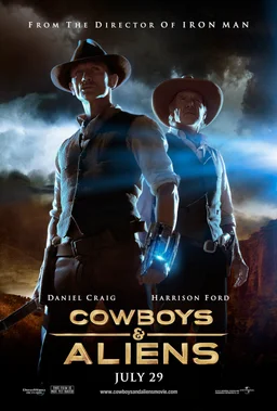 Poster for Cowboys & Aliens (2011)