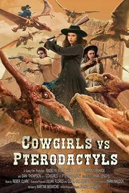 Poster for Cowgirls vs. Pterodactyls (2021)