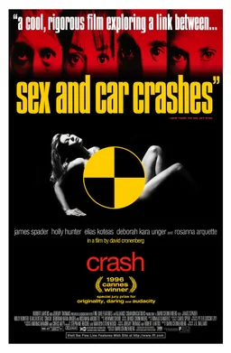 Poster for Crash (1996)