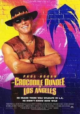 Poster for Crocodile Dundee in Los Angeles (2001)