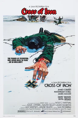 Poster for Cross of Iron (1977)