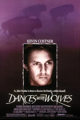 Poster for Dances with Wolves (1990)