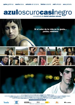 Poster for Dark Blue Almost Black (2006)