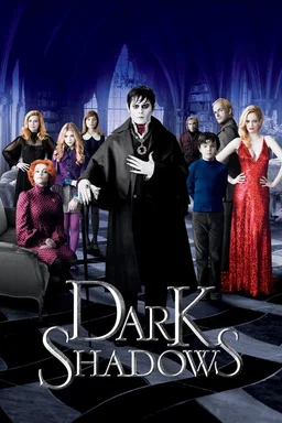 Poster for Dark Shadows (2012)