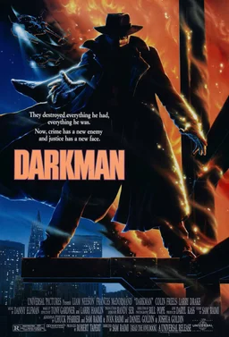 Poster for Darkman (1990)