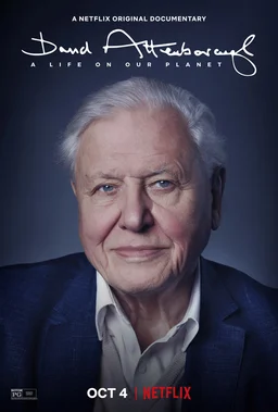 Poster for David Attenborough: A Life on Our Planet (2020)