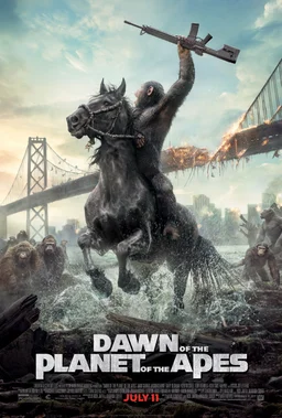 Poster for Dawn of the Planet of the Apes (2014)