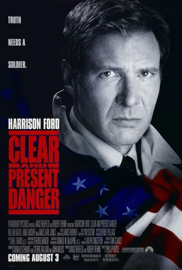 Poster for Clear and Present Danger (1994)