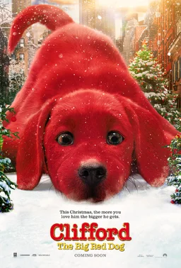 Poster for Clifford the Big Red Dog (2021)