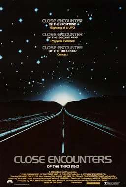 Poster for Close Encounters of the Third Kind (1977)