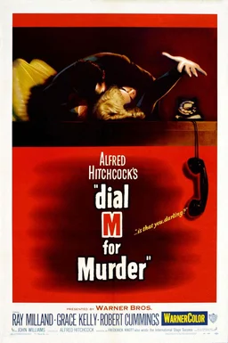Poster for Dial M for Murder (1954)