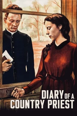 Poster for Diary of a Country Priest (1951)