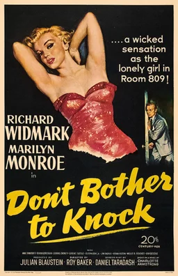 Poster for Don't Bother to Knock (1952)