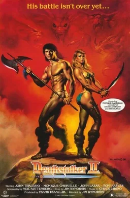 Poster for Deathstalker II: Duel of the Titans (1987)