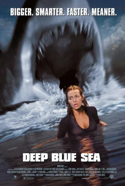 Poster for Deep Blue Sea (1999)
