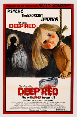Poster for Deep Red (1975)