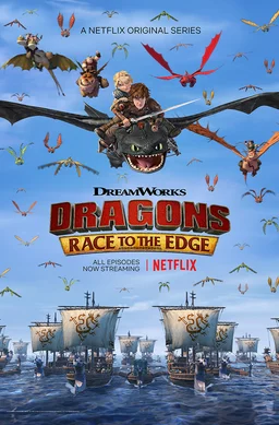 Poster for Dragons: Race to the Edge - Season 5